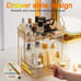 Square-shaped Countertop Organizer G7R7