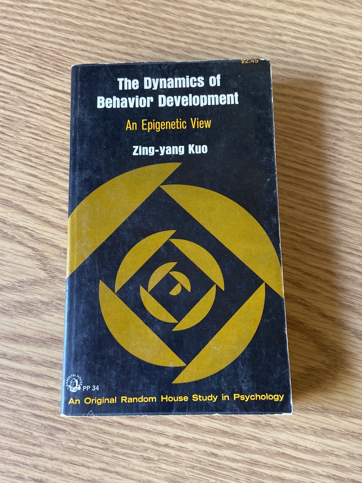 The Dynamics Of Behavior Development Mass Market Paperback Book 1967 1st Print