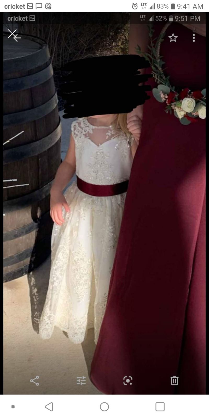 Flower girl dress
