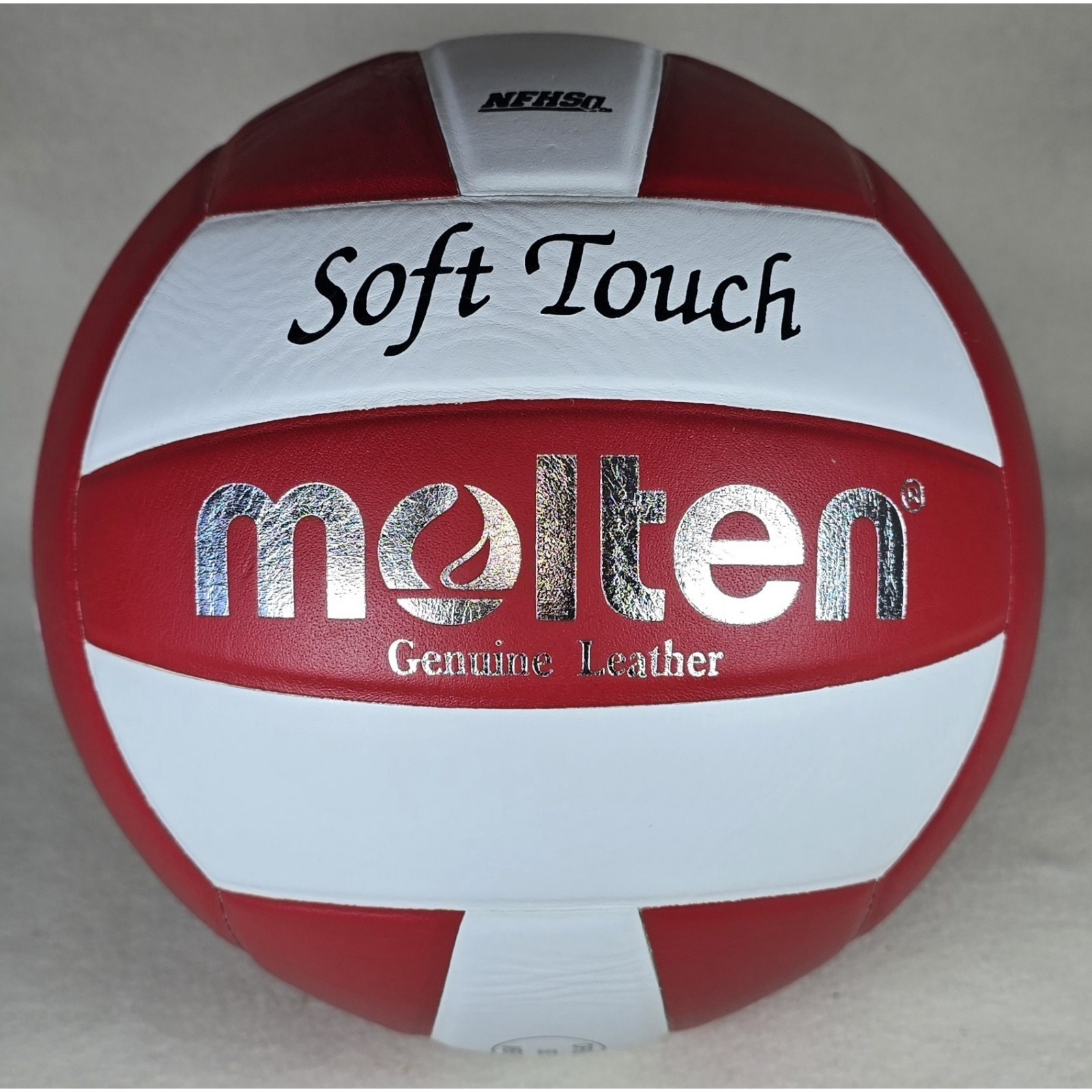 Molten Soft Touch Volleyball IVL58L-RED-HS Indoor Official Size Red Leather NEW