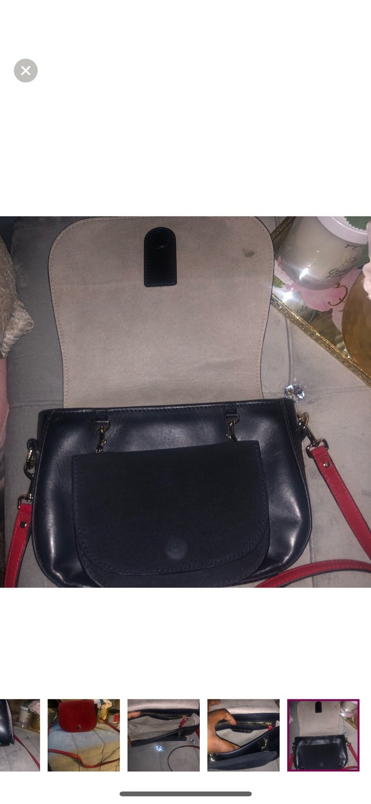 クラシック Tommy Hilfiger Saddlebag Hadid Gigi X バッグ