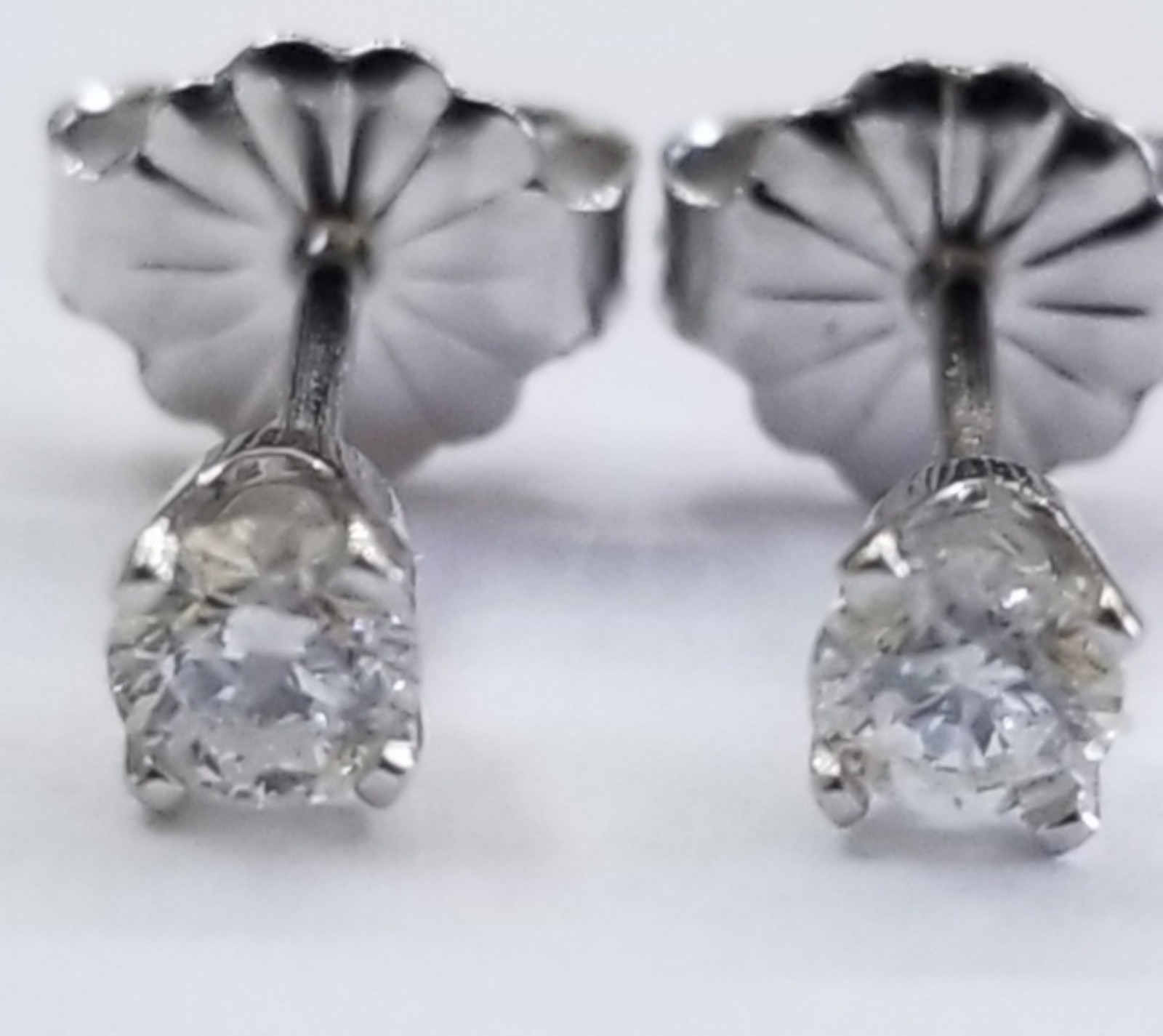 Diamond Solitaire earrings