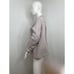 H&M Women’s Cardigan Sweater S Lavender Wool Cable Knit Interwoven Threads Lined