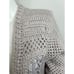 H&M Women’s Cardigan Sweater S Lavender Wool Cable Knit Interwoven Threads Lined