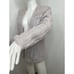 H&M Women’s Cardigan Sweater S Lavender Wool Cable Knit Interwoven Threads Lined