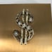 Vintage James Stewart Petty Cash Rhinestones Money Coin Keeper Purse Compact