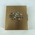 Vintage James Stewart Petty Cash Rhinestones Money Coin Keeper Purse Compact