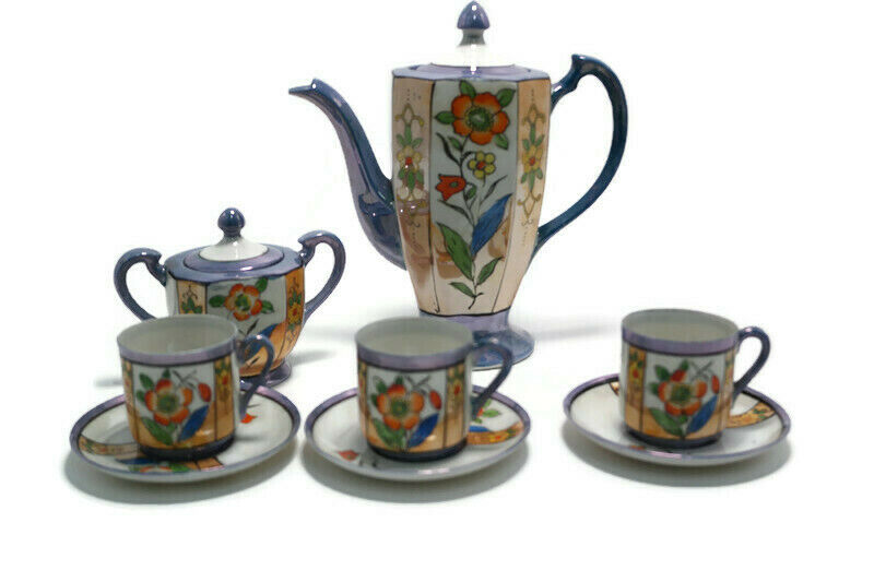 Japanese Tashiro Shoten Tea set Pre-War Elephant Hallmark
