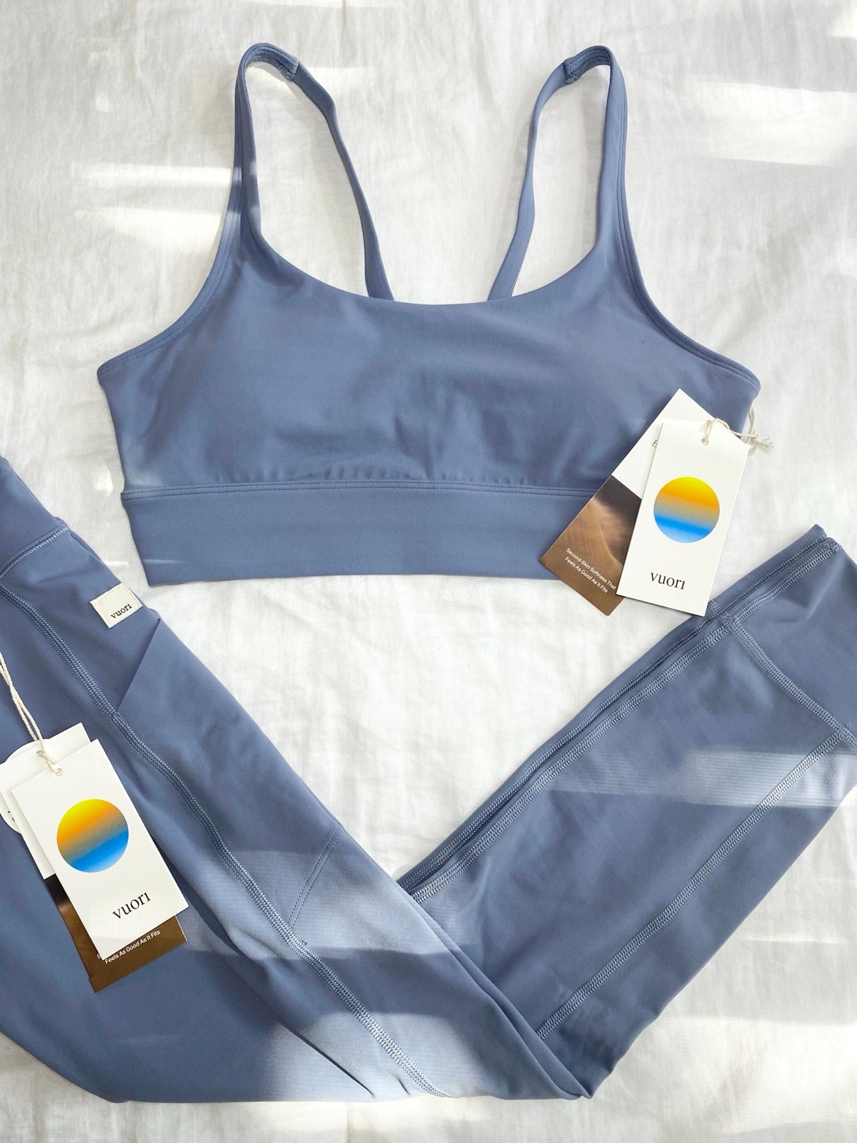 Vuori Yosemite Longline Bra & Daily Pocket Legging Set