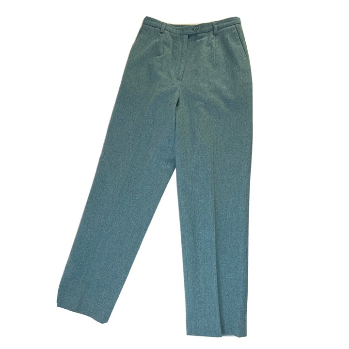 Vintage Pendleton Womens 8P Virgin Wool Flat Front Trouser Dress Pants Slacks