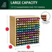 Marker Organizer for 144 Markers, Bamboo Art Supply Storage