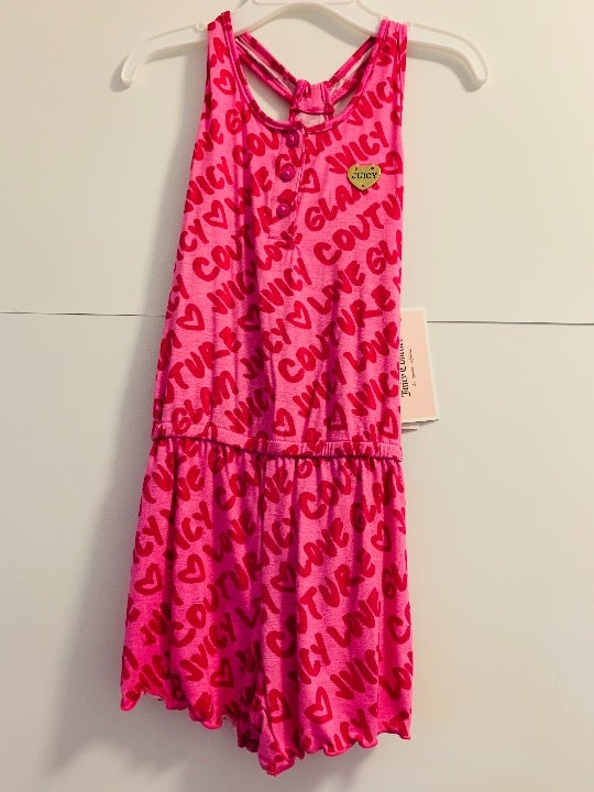 JUICY COURTURE ROMPER SZ 4