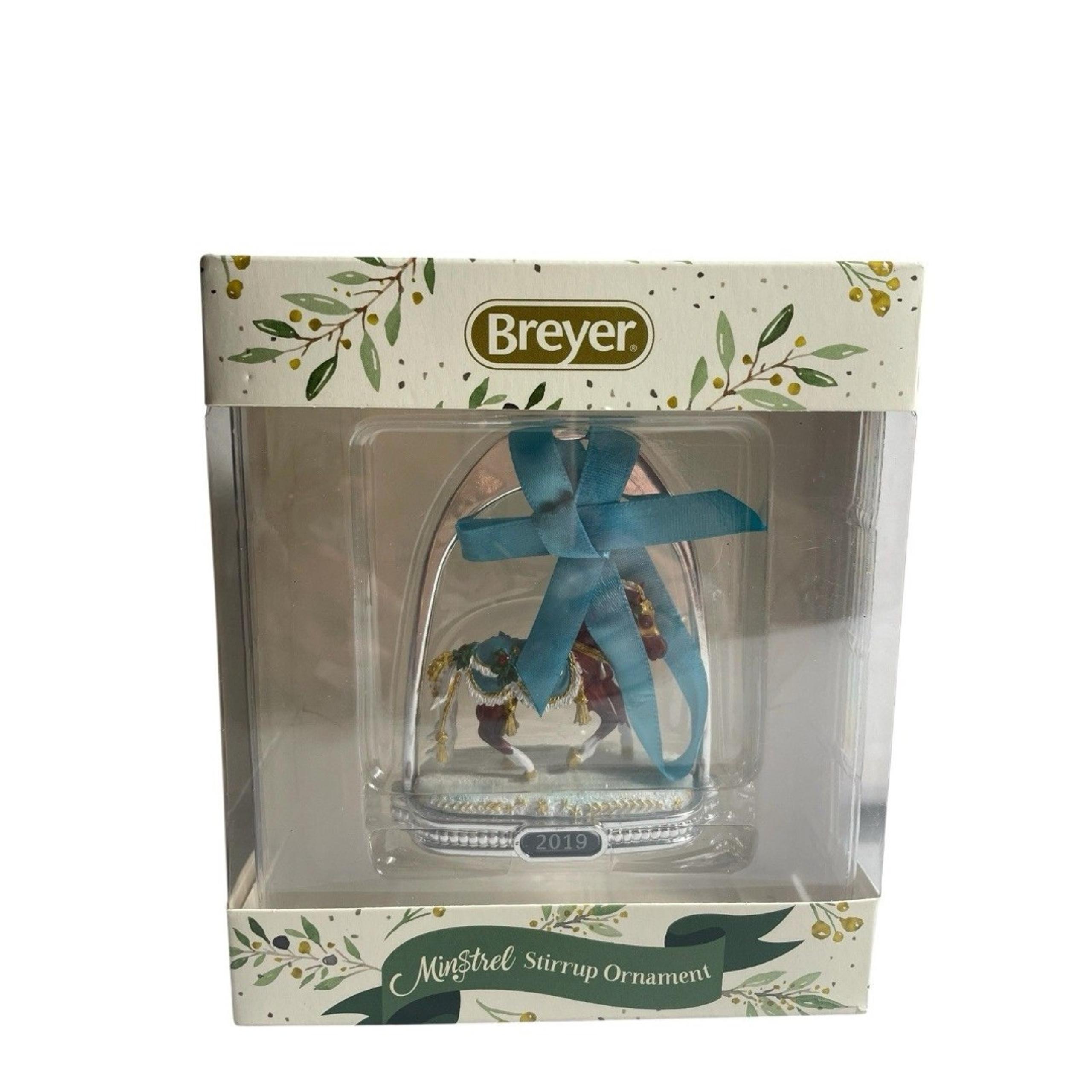 2019 Breyer Horse Minstrel Stirrup Christmas Ornament 700320 #20 in Series