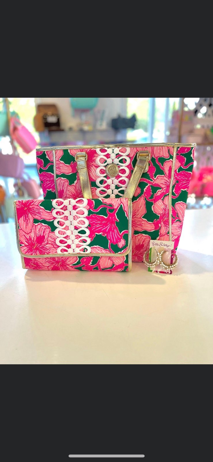 Lilly tote set