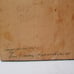 Vintage Carved Wood Plaque, Hand Painted, Cardinal Birds with Blossoms, Signed