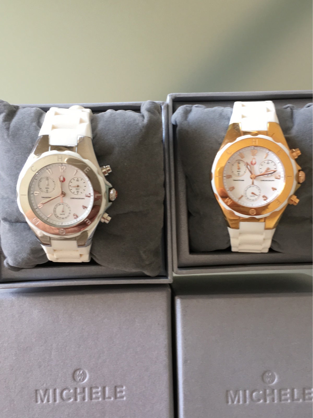 Michele jelly bean deals watch rose gold
