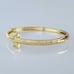 2ct Diamond 14K Gold Bangle Bracelet Womens Sterling Silver Jewelry 2 ct 14 NEW