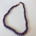 Amethyst necklace
