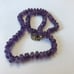 Amethyst necklace