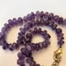 Amethyst necklace