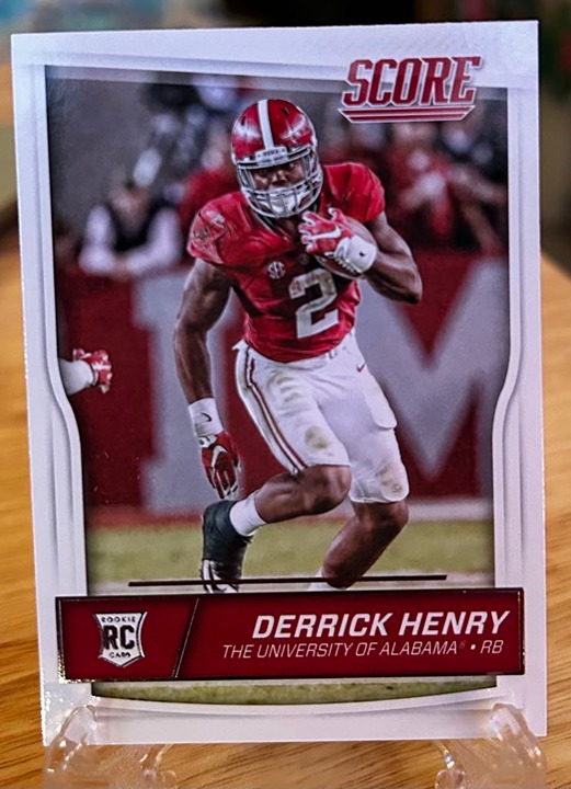 2016 Panini Score Derrick Henry Rookie Card #345
