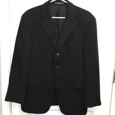 Arnold Brant blk CASHMERE blazer 42C-S
