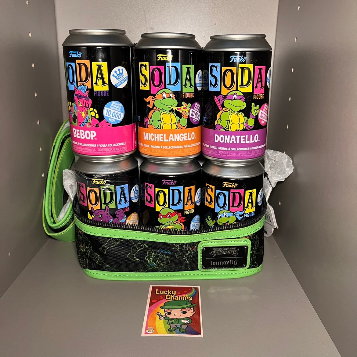 Funko Blacklight TNMT Turtle Sodas COMMONS