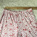 Kate Spade PJ's Women's Large Cropped Floral & Hearts Pajama Pink & Red