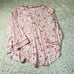 Kate Spade PJ's Women's Large Cropped Floral & Hearts Pajama Pink & Red