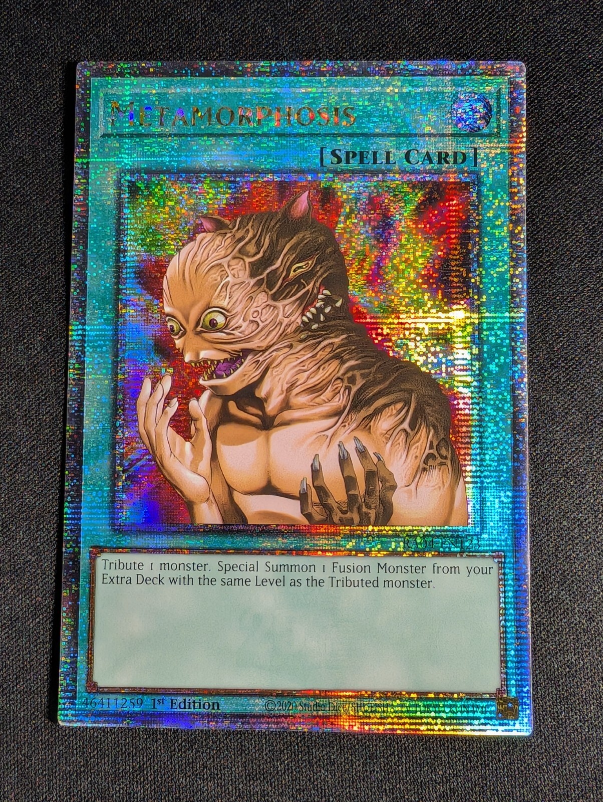 Yugioh - Metamorphosis RA04-EN123 1st Edition Quarter Century Rare NM