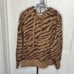 Everlane The ReTrack Hoodie Cocoa Tiger Stripe XS