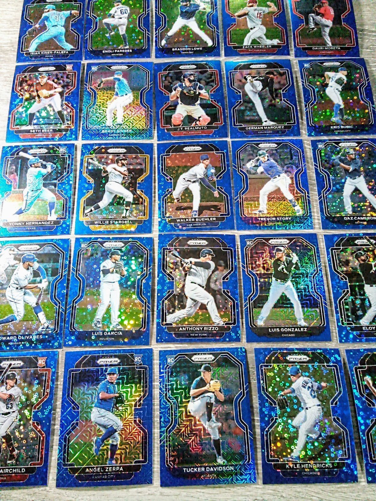 2021-2022: Panini Prizm Baseball Rookies & Vets