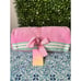 Stoney Clover Lane Hearts Beach Towel Pink Green Striped NWT