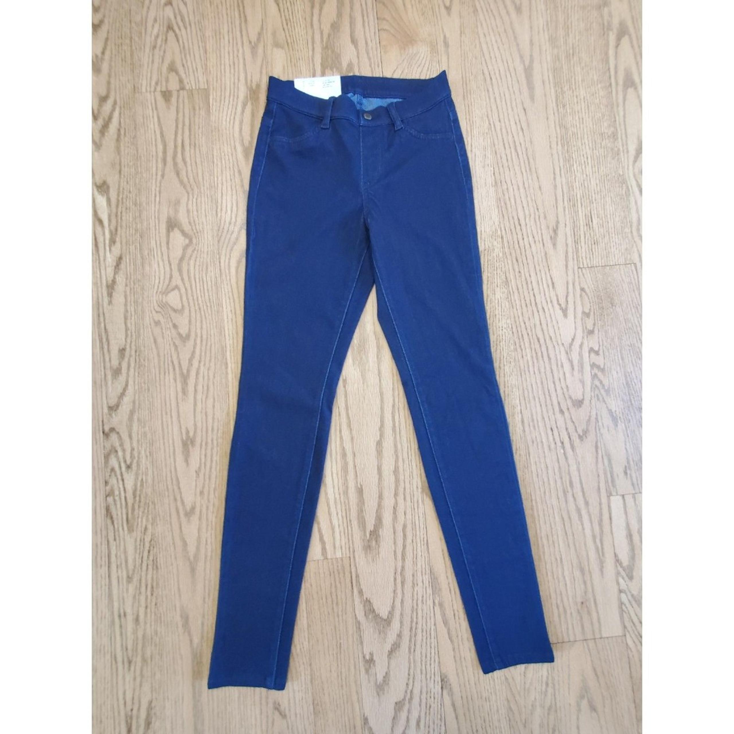 Uniqlo Womens XS/24-25 Denim Leggings Pants Jeggings Stretch New with tags