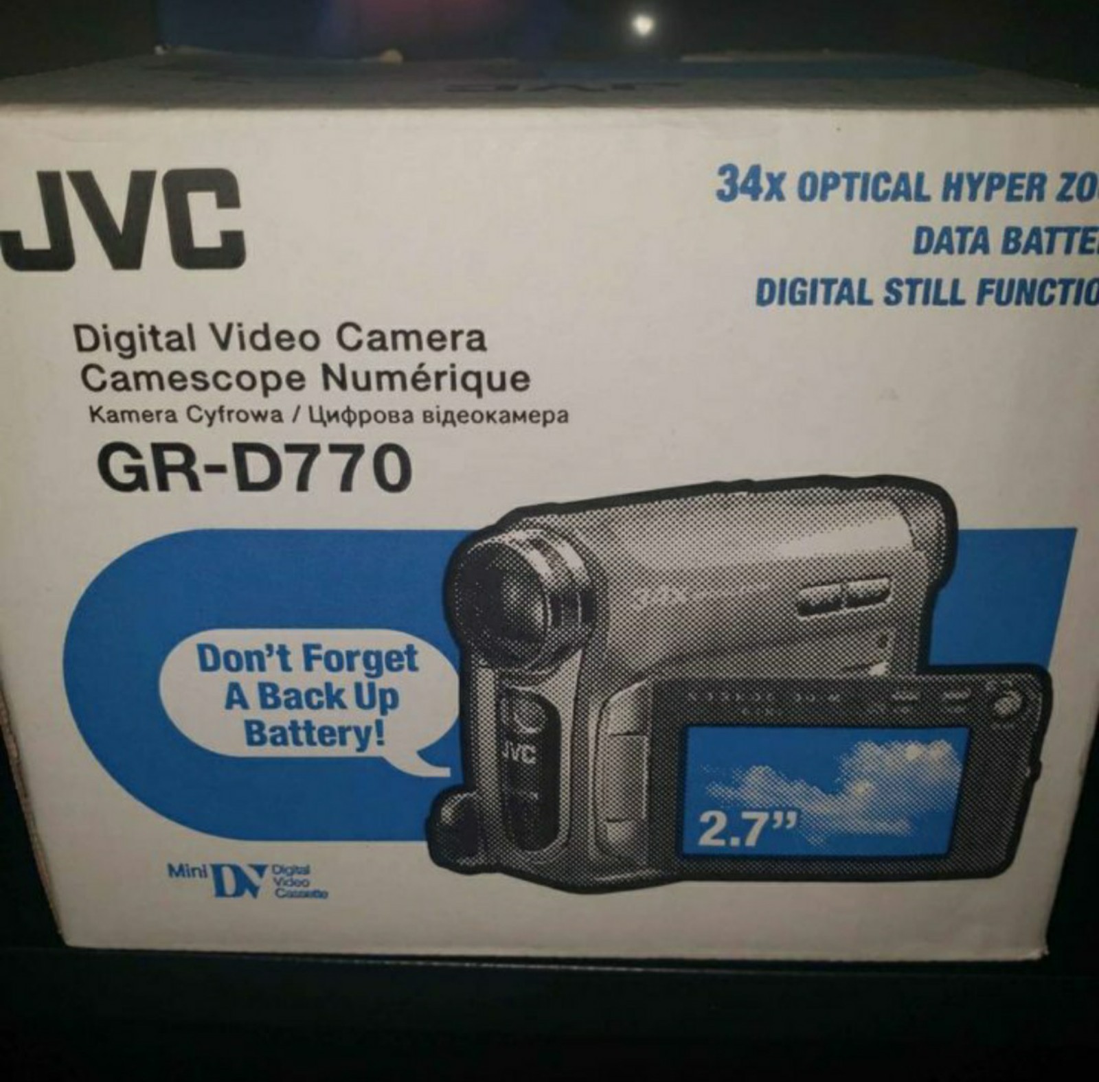 jvc camcorder