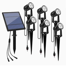 LED Solar Spotlights