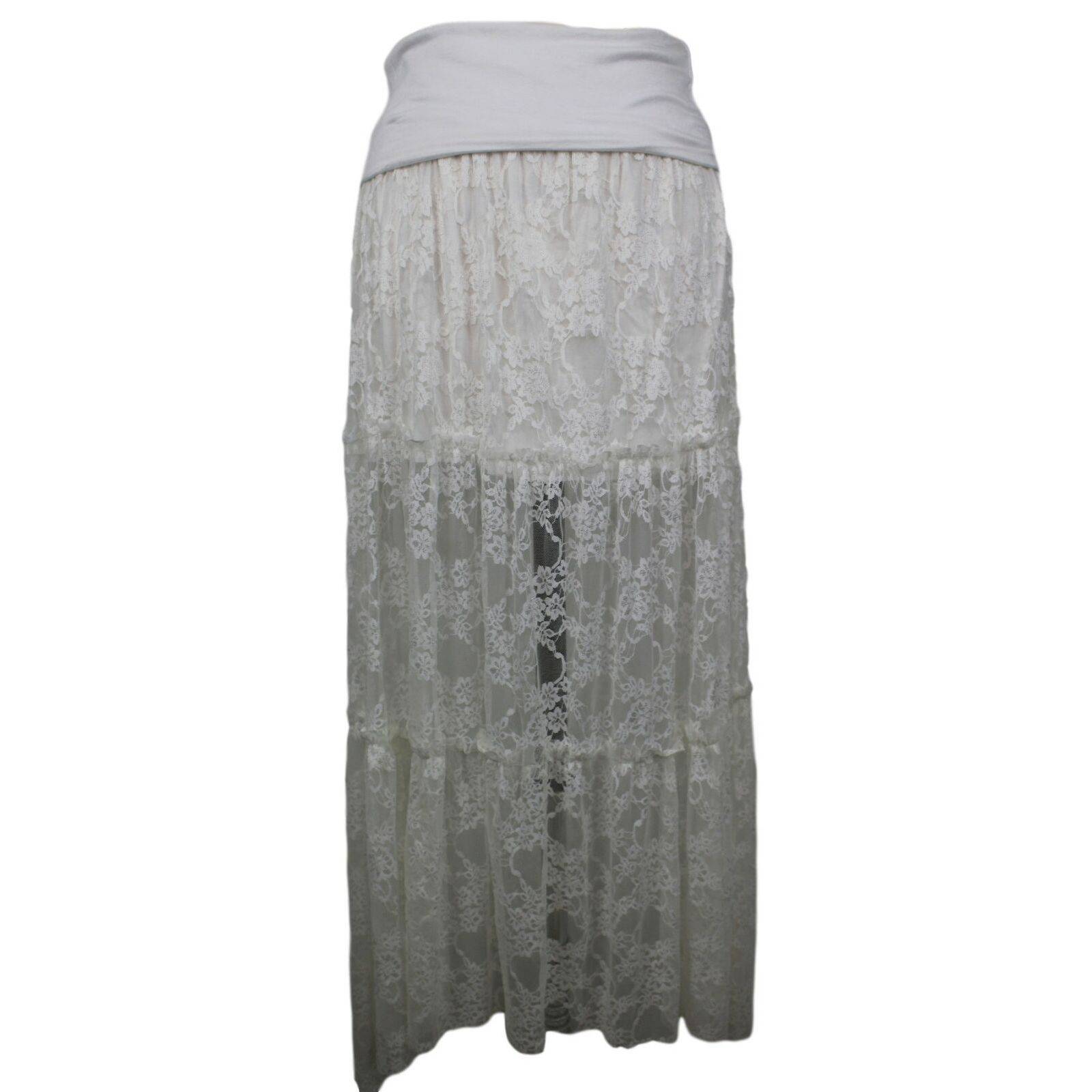 ABS Allen Schwartz Skirt M Lace NWT*dirt