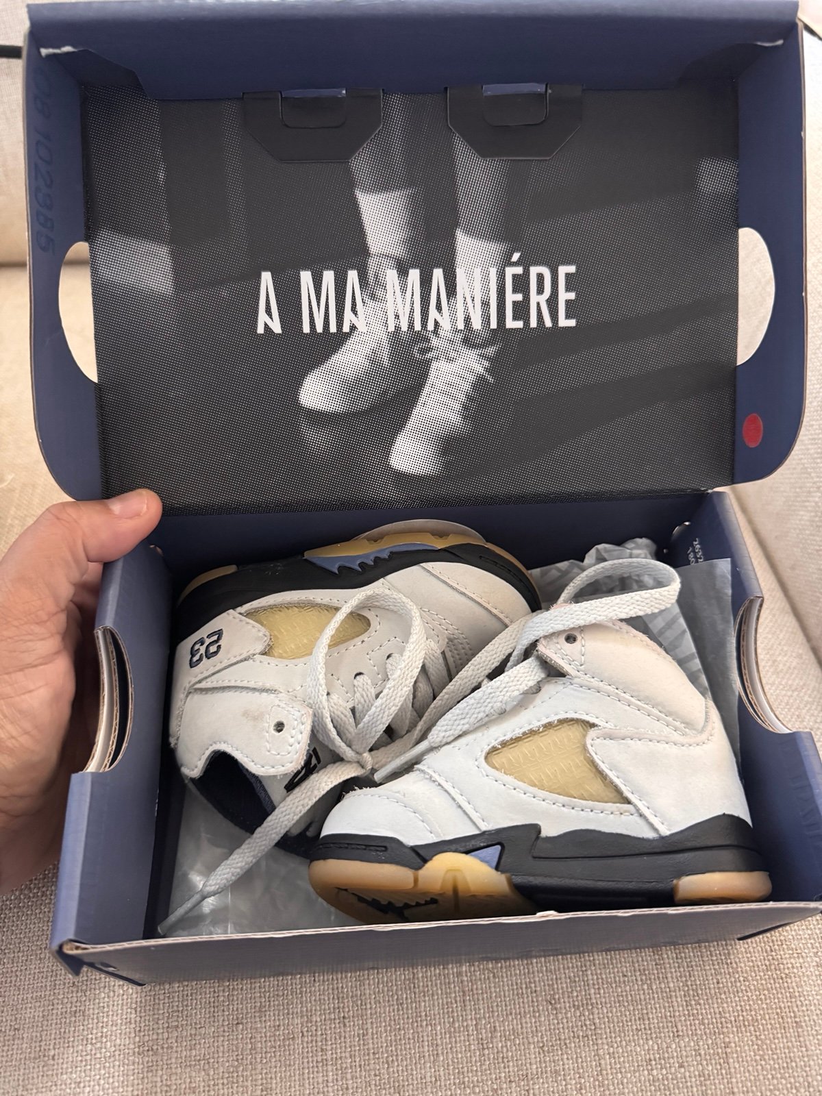 A Ma Maniére x Air Jordan 5 Retro TD 'Dawn'