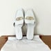 Lafayette 148 leather mules white 38.5 / US 8