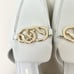 Lafayette 148 leather mules white 38.5 / US 8