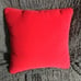 VTG Handmade Snowman Family Needlepoint Decor Pillow
