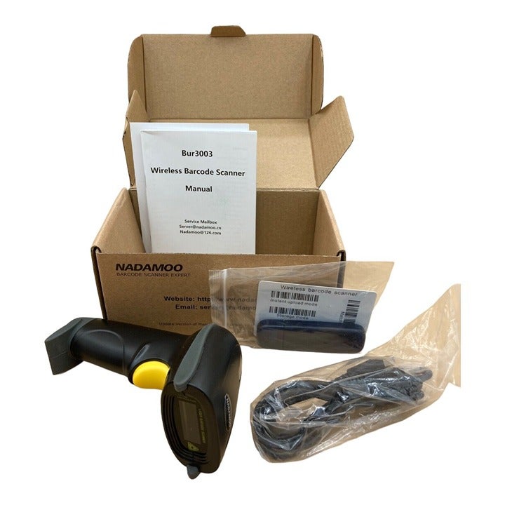 NADAMOO YHD-5100 BUR3003 433MHz Barcode Scanner NEW In Box