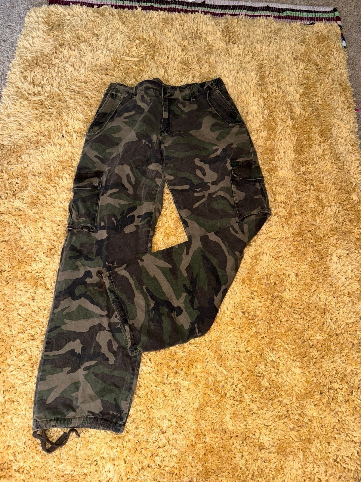 Naked wardrobe camo cargo pants