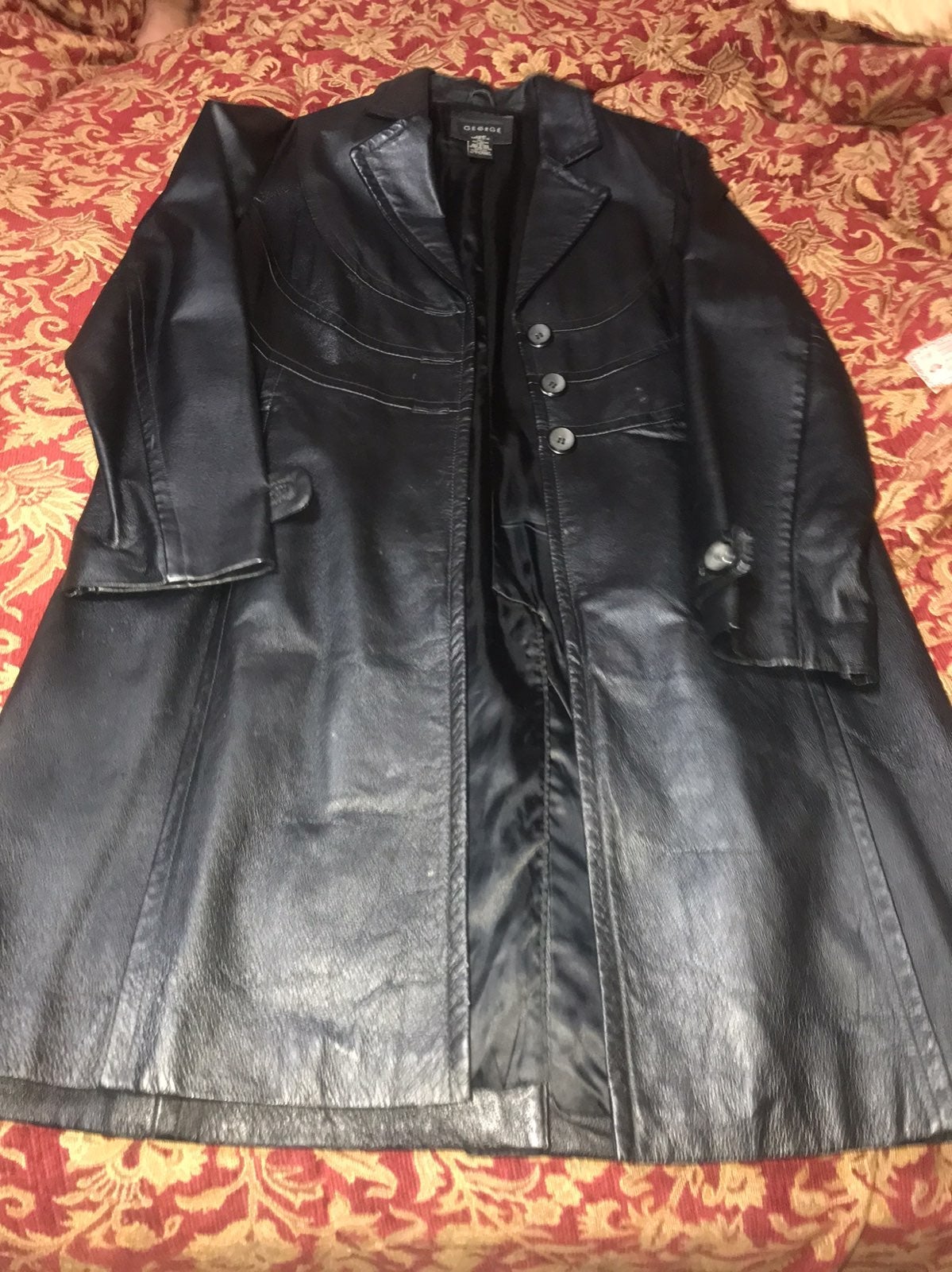 womens trench coat. price firm no holds