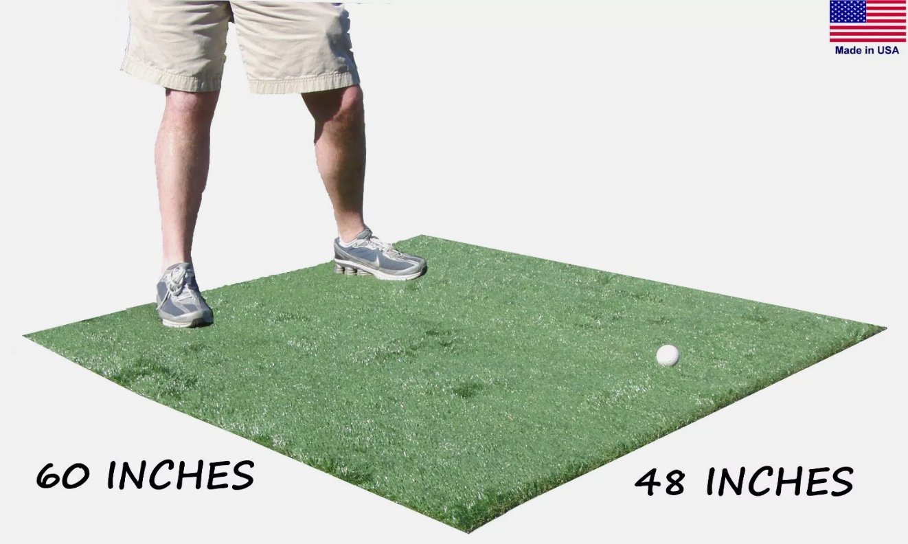 4 Ft x 5 Ft Golf Chipping Driving Range Commercial Fairway Rough Practice Mat