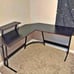 L-Shaped Gaming Desk 51 Inches With Removable Monitor Riser