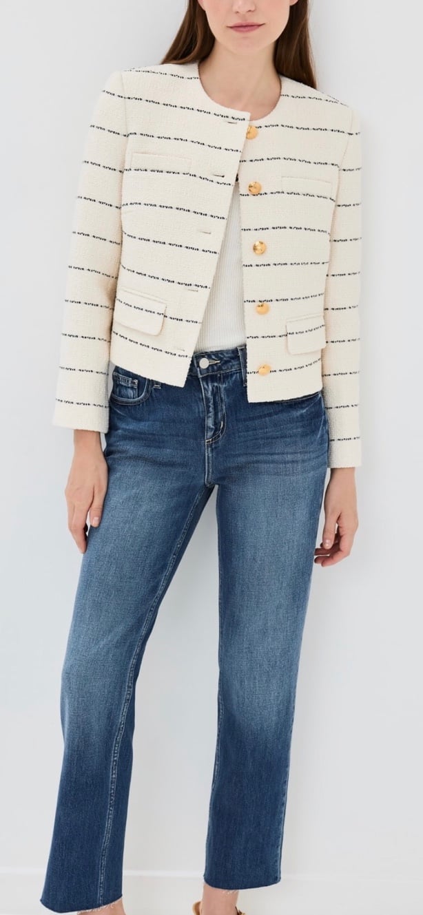 L'AGENCE Milana Low Rise Stovepipe Jeans