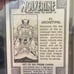 Wolverine holographic card