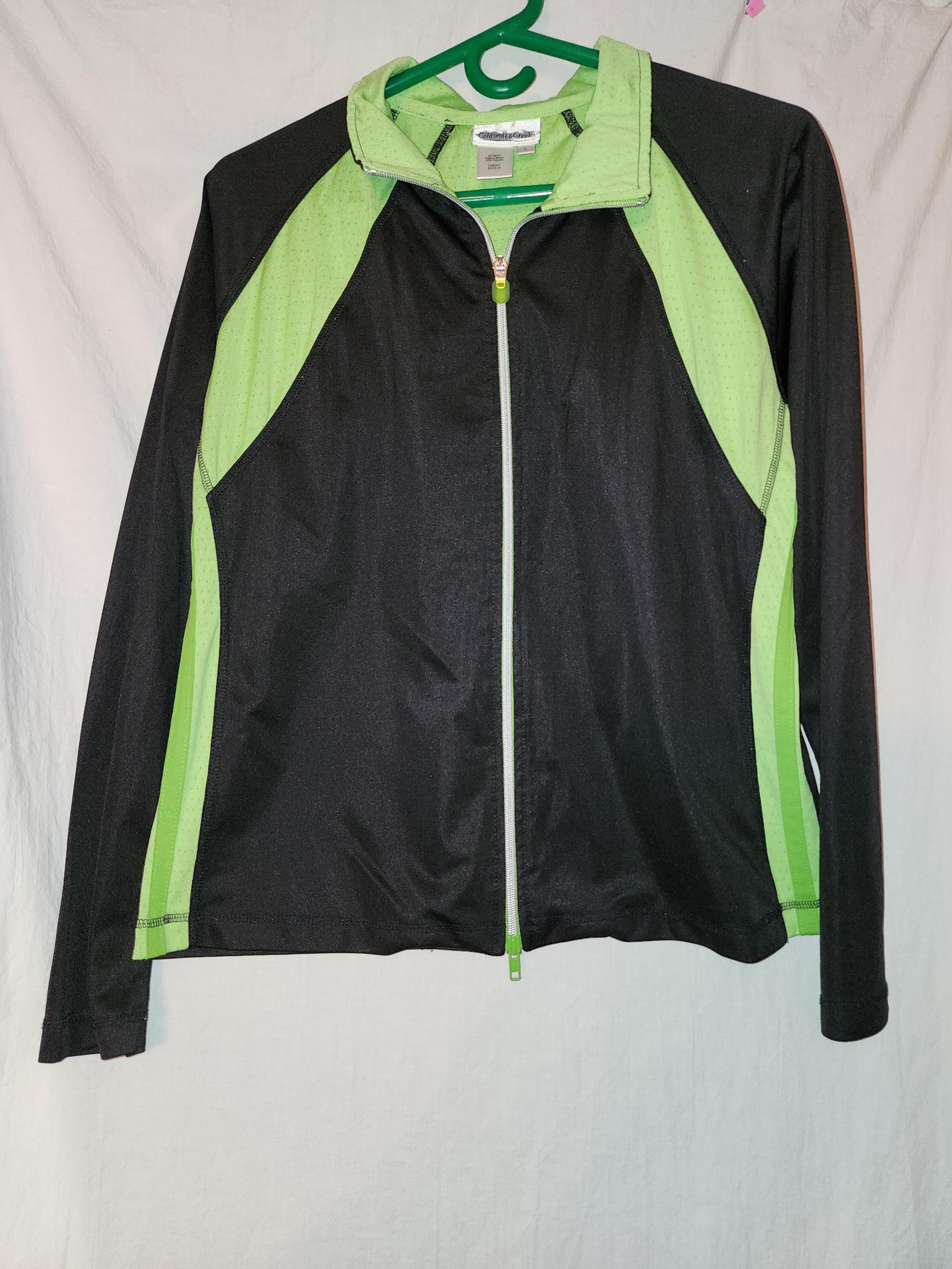 Coldwater creek womens size large zip performance jacket