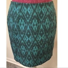 Rachel by Rachel Roy Tribal Print Side Zip Pencil